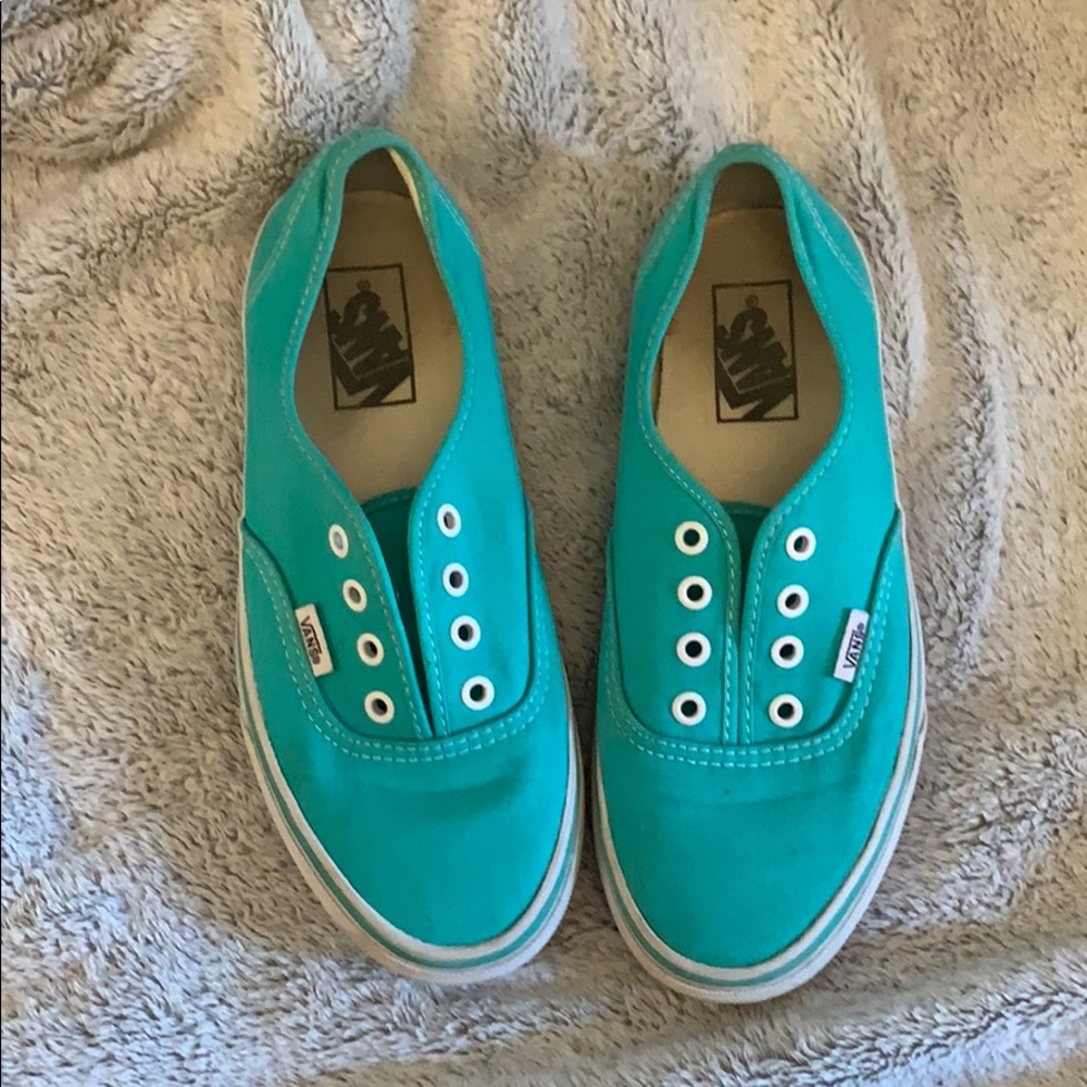 Teal Vans